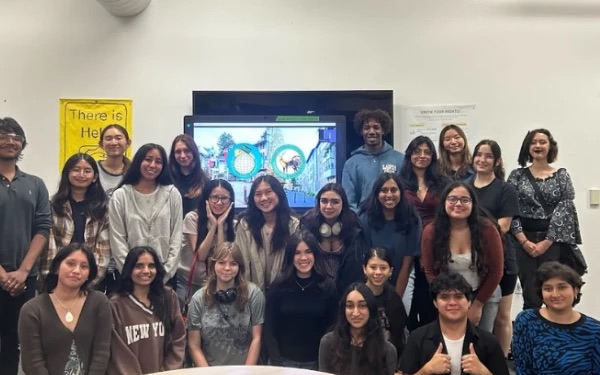The College Nine Senate at a weekly meeting